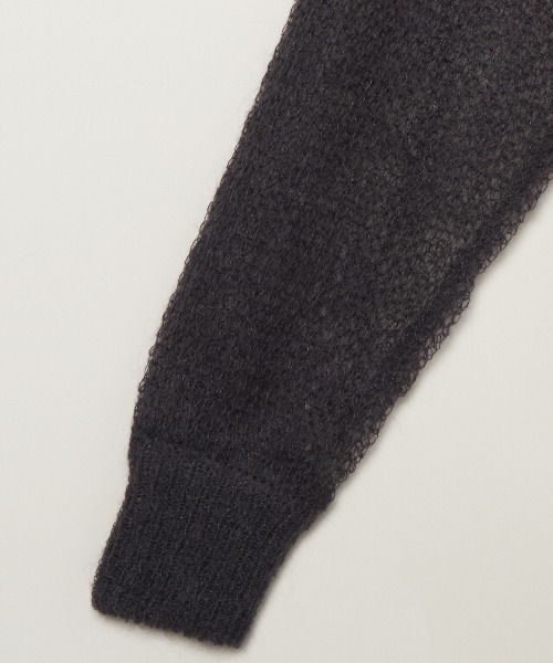 「three dots」 長袖ニット SMALL ブラック レディース_画像4