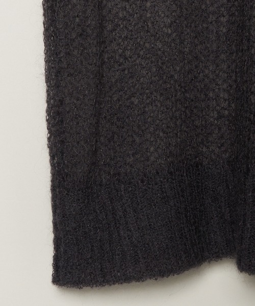 「three dots」 長袖ニット SMALL ブラック レディース_画像5