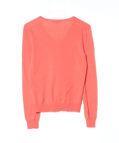 「theory 」 ニットカーディガン 4 オレンジ レディース_画像2