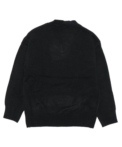 「aimoha」 Vネックニット X-LARGE ブルー メンズ_画像2