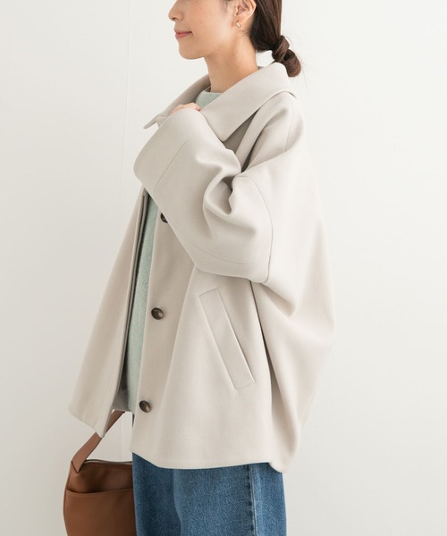URBAN RESEARCH DOORS ベージュロングコート S URBAN RESEARCH DOORS（アーバンリサーチドアーズ） コート MEDIUM