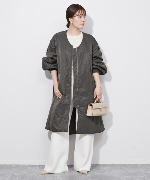 plage（プラージュ） コート 38 グレー レディース : ZOZOTOWN Yahoo