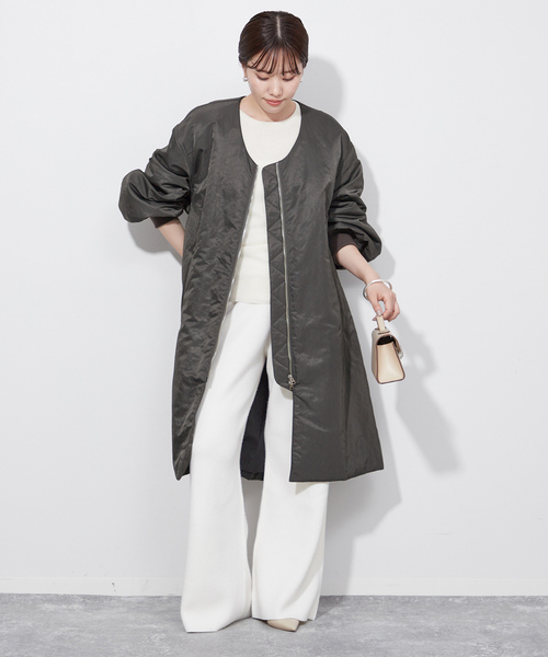 plage（プラージュ） コート 38 グレー レディース : ZOZOTOWN Yahoo