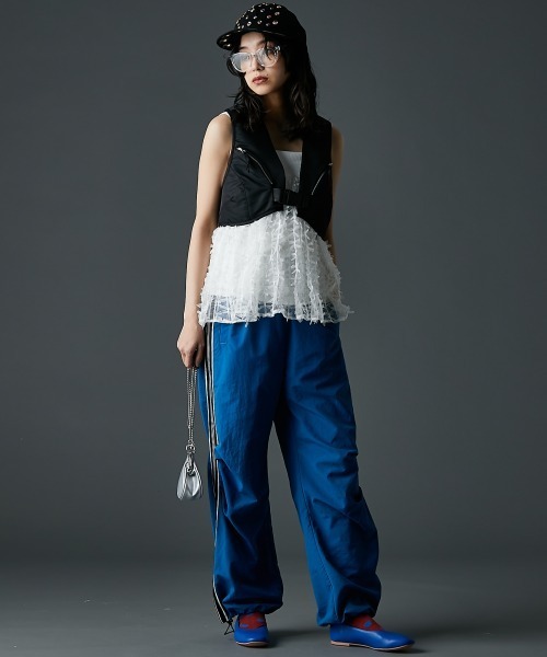 GEVS. ベスト ジレ ナイロンベスト「大きいサイズ有」GEVS