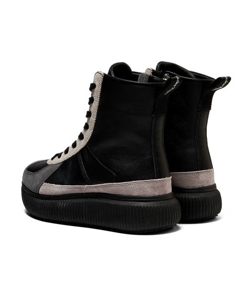 Onitsuka Tigerショートブーツ Onitsuka Tiger（オニツカタイガー） ショートブーツ 24.5 ブラック