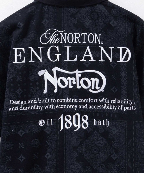 【極美品‼️】Norton ポロシャツ　XLサイズ Norton ブラックポロシャツ X-LARGE - メルカリ
