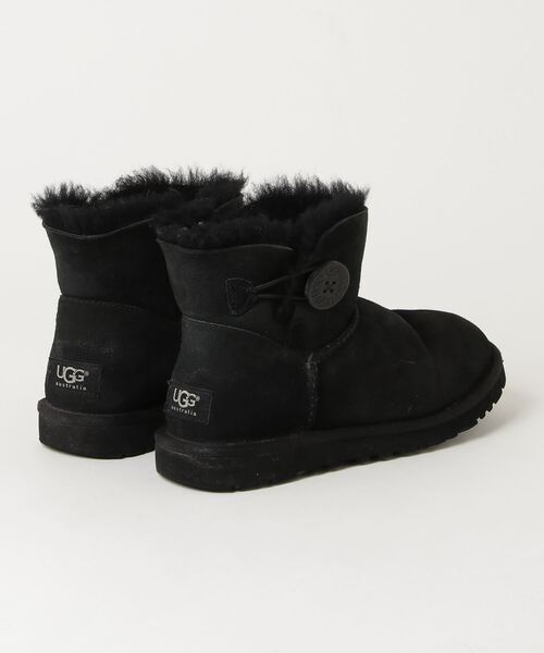 「UGG」 ムートンブーツ 23.0cm ブラック レディース_画像2