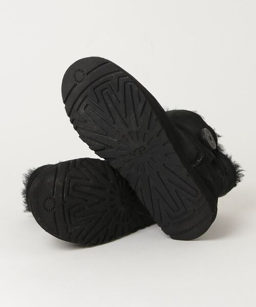 「UGG」 ムートンブーツ 23.0cm ブラック レディース_画像3