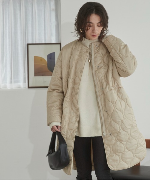 ANGIE コート FREE ベージュ レディース : ZOZOTOWN Yahoo!店 - 通販