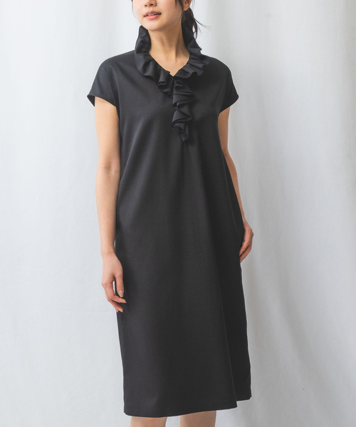 NARACAMICIE フリルワンピース NARACAMICIE ワンピース 「NARACAMICIE」フリルワンピース
