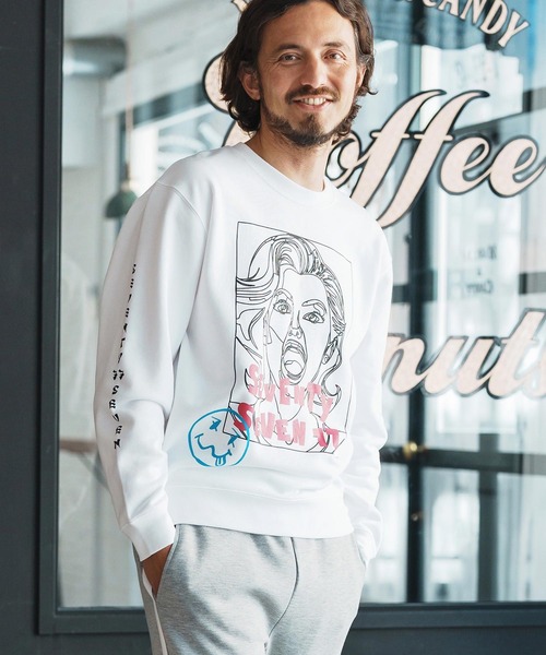 seventy seven トレーナー スウェット msw1661-middle onz sweat