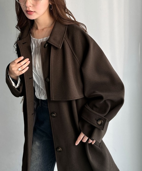 classicalelf（クラシカルエルフ） ステンカラーコート コート かわい