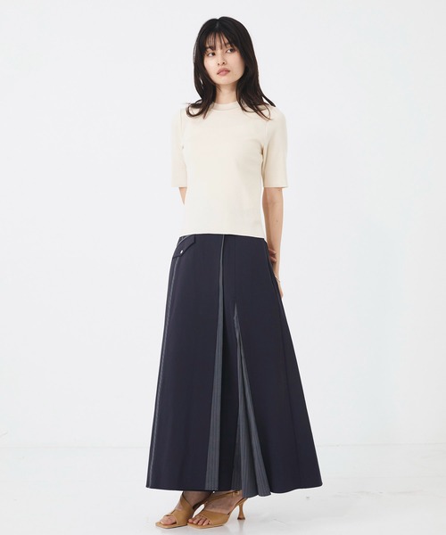 united tokyo 半袖ニット UNITED TOKYO（ユナイテッドトウキョウ）の「チルデンVネックニット