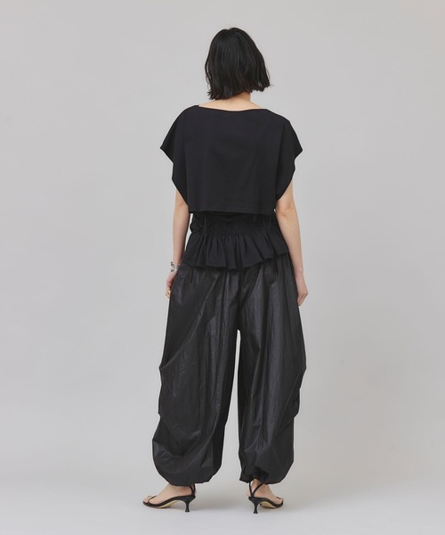 Curensology バックシャーリングTシャツ　新品未使用 Curensology｜バックシャーリングTシャツ | Rakuten Fashion