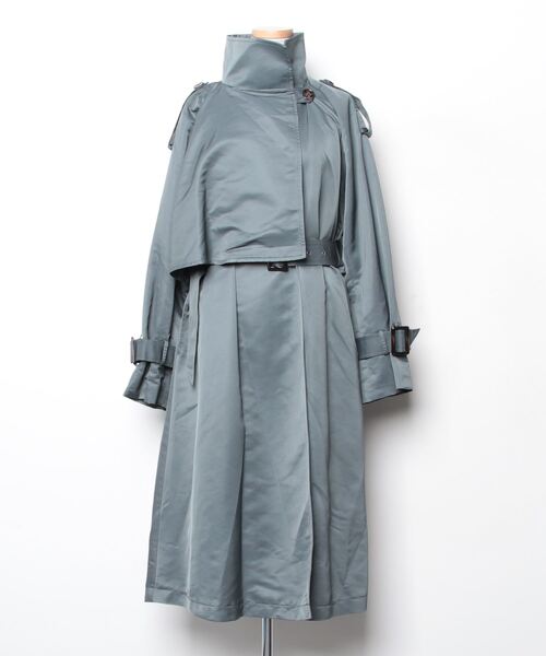 RUIRUE BOUTIQUE（ルイルエブティック） トレンチコート M ブルー