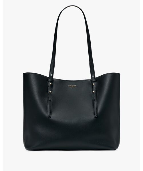 Kate Spade ブラック ノットラージ　トート A4対応バッグ kate spade NEW YORK（ケイト・スペード ニューヨーク） トートバッグ