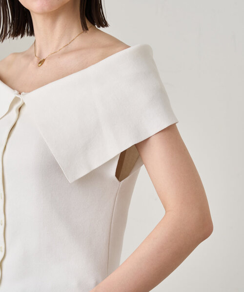 Loungedress ニット セーター オフショル2WAYニット レディース