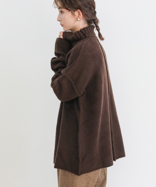 「select MOCA」 長袖ニット FREE アイボリー レディース_画像2