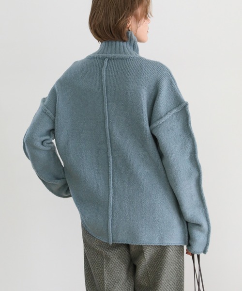 「select MOCA」 長袖ニット FREE アイボリー レディース_画像3