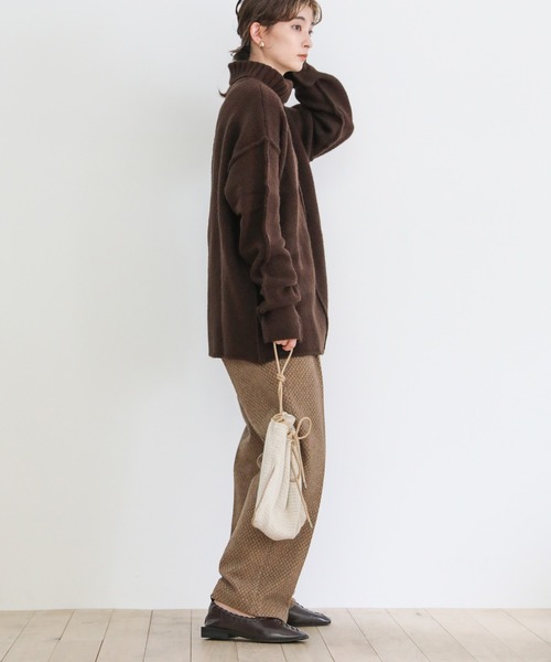 「select MOCA」 長袖ニット FREE アイボリー レディース_画像4