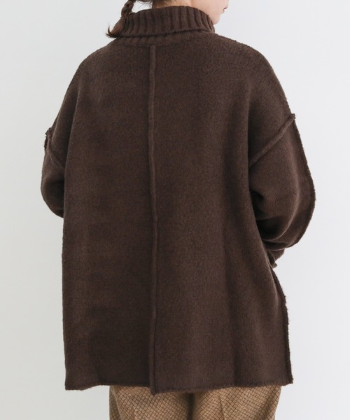 「select MOCA」 長袖ニット FREE アイボリー レディース_画像6