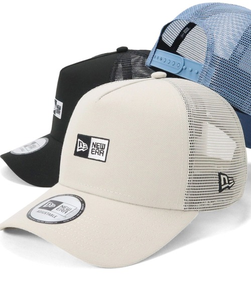 キャップ 帽子 ニューエラメッシュキャップ 9FORTYA-FRAME ボックスロゴ ONSPOTZ別注 メンズ レディース | NEW ERA | 01