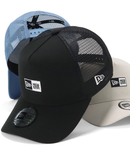 キャップ 帽子 ニューエラメッシュキャップ 9FORTYA-FRAME ボックスロゴ ONSPOTZ別注 メンズ レディース | NEW ERA