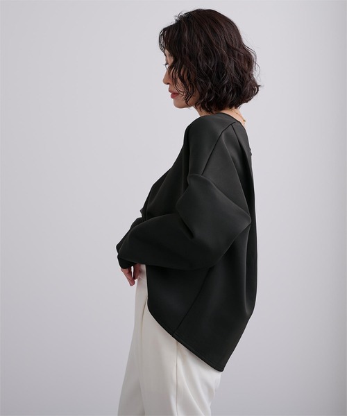 ur's（ユアーズ） セットアップ Vネックトップス×パンツ/ボンディング