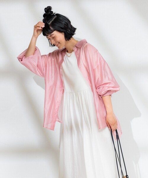 FREAK'S STORE（フリークスストア） ブラウス シャツ サマーシアー