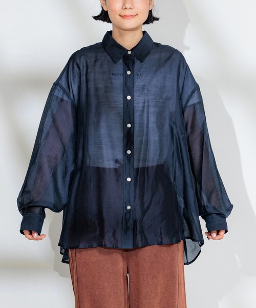 FREAK'S STORE ブラウス シャツ サマーシアーシャツ レディース