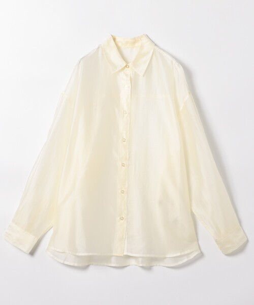 FREAK'S STORE ブラウス シャツ サマーシアーシャツ レディース