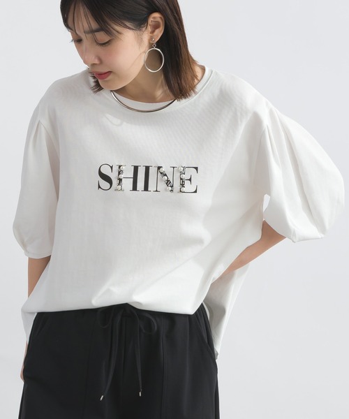 tシャツ 「WEB限定」ドライ天竺ロゴカットソー レディース