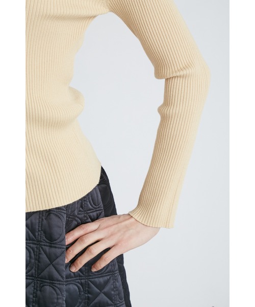 「CELFORD」 ニットカーディガン 38 オフホワイト レディース_画像4