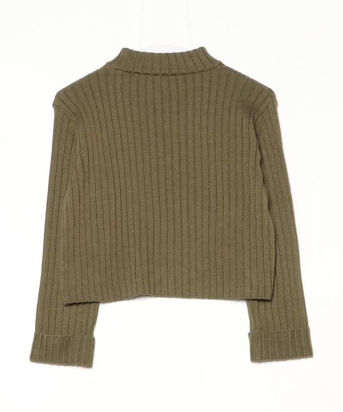 「Burn Breeze」 長袖ニット - グリーン レディース_画像2