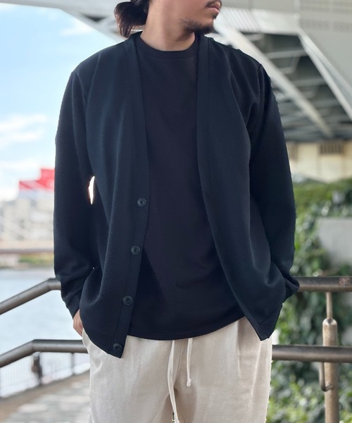 ikka（イッカ） カーディガン パイナップルサイドポケットカーデ