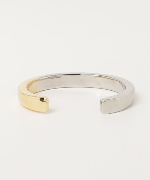 バングル 「ACE by morizane」square cuff gradation plated メンズ レディースの画像