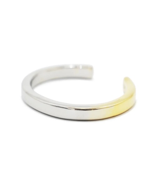 バングル 「ACE by morizane」square cuff gradation plated メンズ レディースの画像