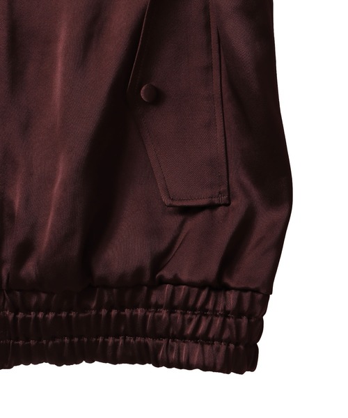 DRESSLAVE(ドレスレイブ) ベスト ジレ glossy satin MA-1 vest DRESSLAVE(ドレスレイブ) ベスト ジレ glossy satin MA-1 vest