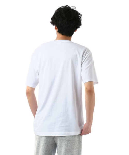 「New Balance」 半袖Tシャツ SMALL ホワイト メンズ