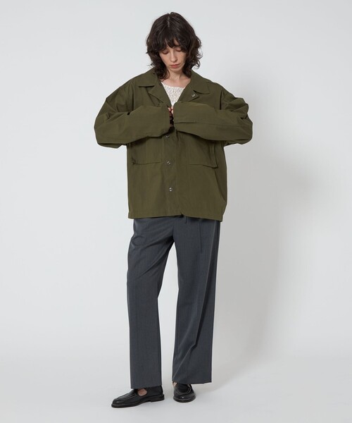 トップス ASTRAET ASTRAET tシャツ 「ASTRAET」レース ヘンリーネック カットソー
