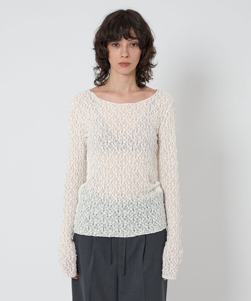 ASTRAET tシャツ 「ASTRAET」レース ロングスリーブカットソー