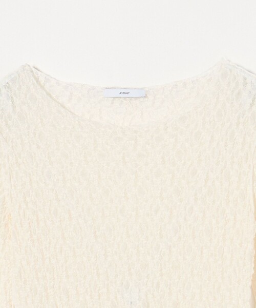 ASTRAET レース クルーネックT UNITED ARROWS｜<ASTRAET>レース クルーネックカットソー | Rakuten