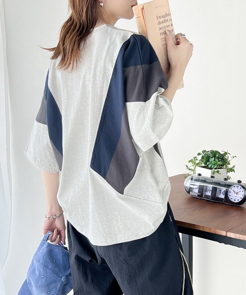 「Java」 半袖Tシャツ MEDIUM オートミール レディース