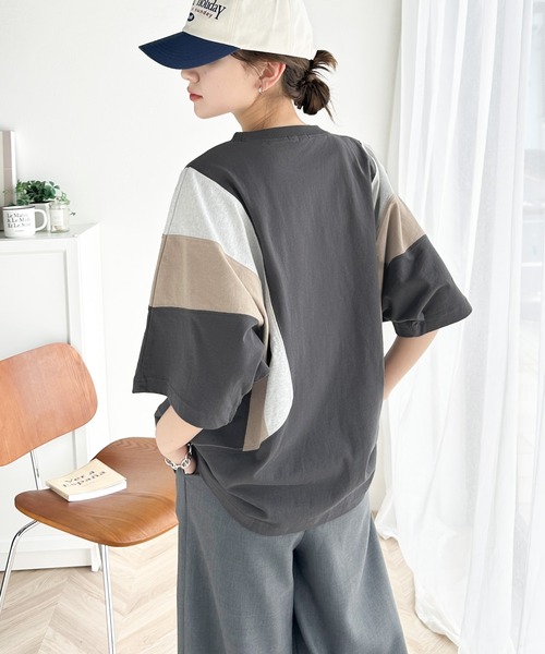「Java」 半袖Tシャツ MEDIUM オートミール レディース
