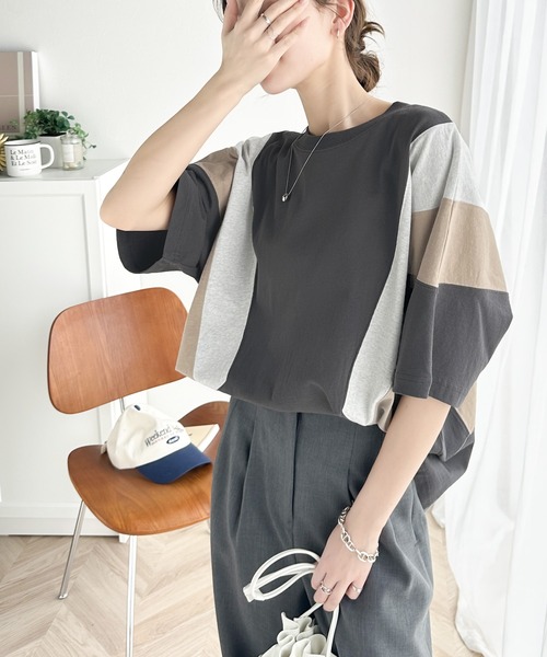 「Java」 半袖Tシャツ MEDIUM オートミール レディース
