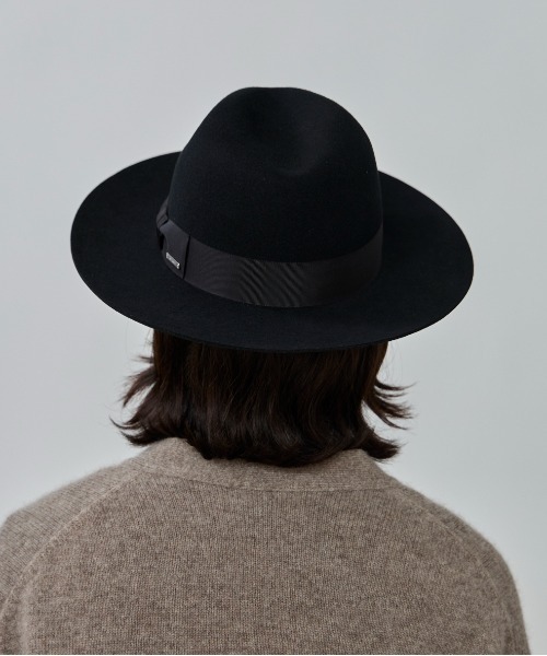 override（オーバーライド） 帽子 ハット FELT FEDORA L.BRIM