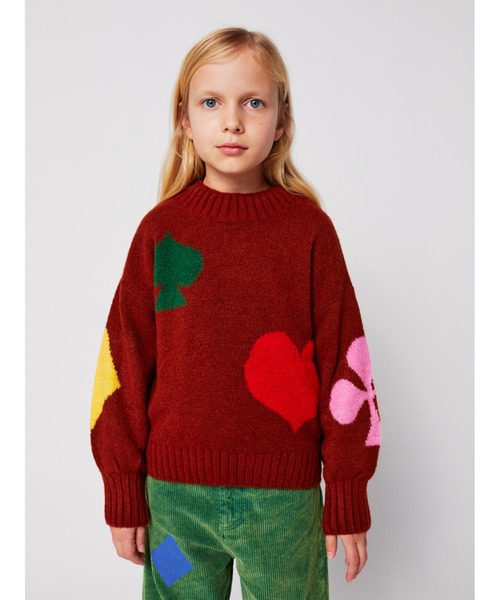 BOBO CHOSES(ボボショーズ) ニット セーター Bobo Joker jacquard BOBO CHOSES(ボボショーズ) ニット セーター Bobo Joker jacquard
