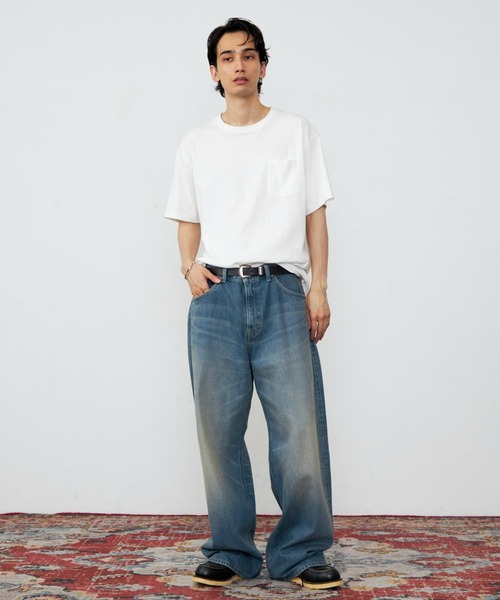 【美品】 Lee　リー　デニム　パンツ　101　w32　ジーンズ　ボトムス Lee ジーンズ Lee/リー「予約」「101 100周年」RIDERS101 WIDE