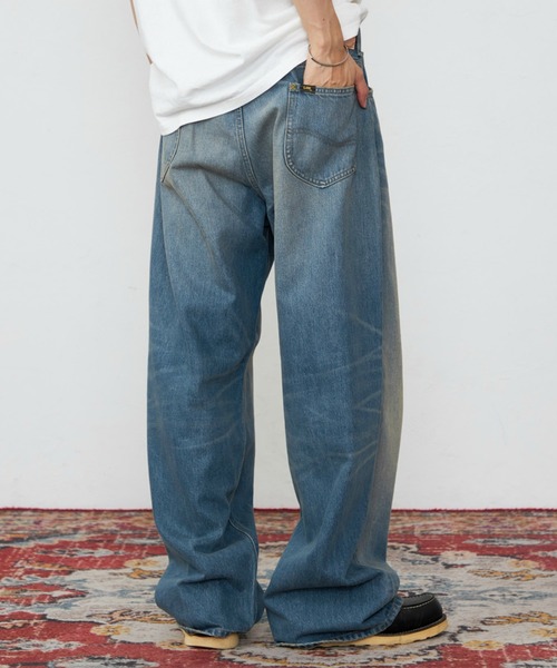 【美品】 Lee　リー　デニム　パンツ　101　w32　ジーンズ　ボトムス Lee ジーンズ Lee/リー「予約」「101 100周年」RIDERS101 WIDE