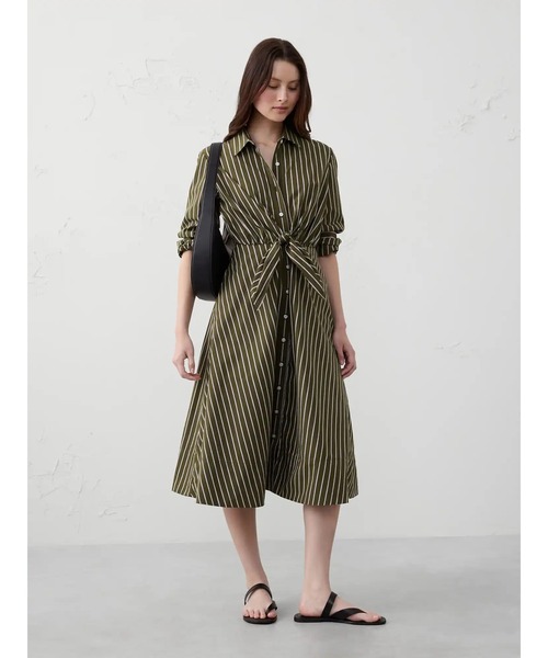 タイトワンピース　BANANA REPUBLIC BANANA REPUBLIC ワンピース FACTORY STORE カフド タイフロント